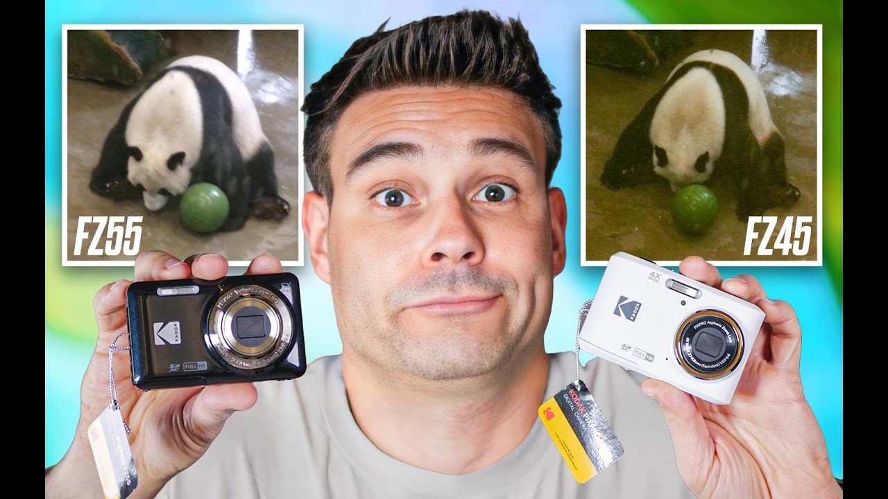 HUGE Difference! Kodak FZ45 vs FZ55 Compared