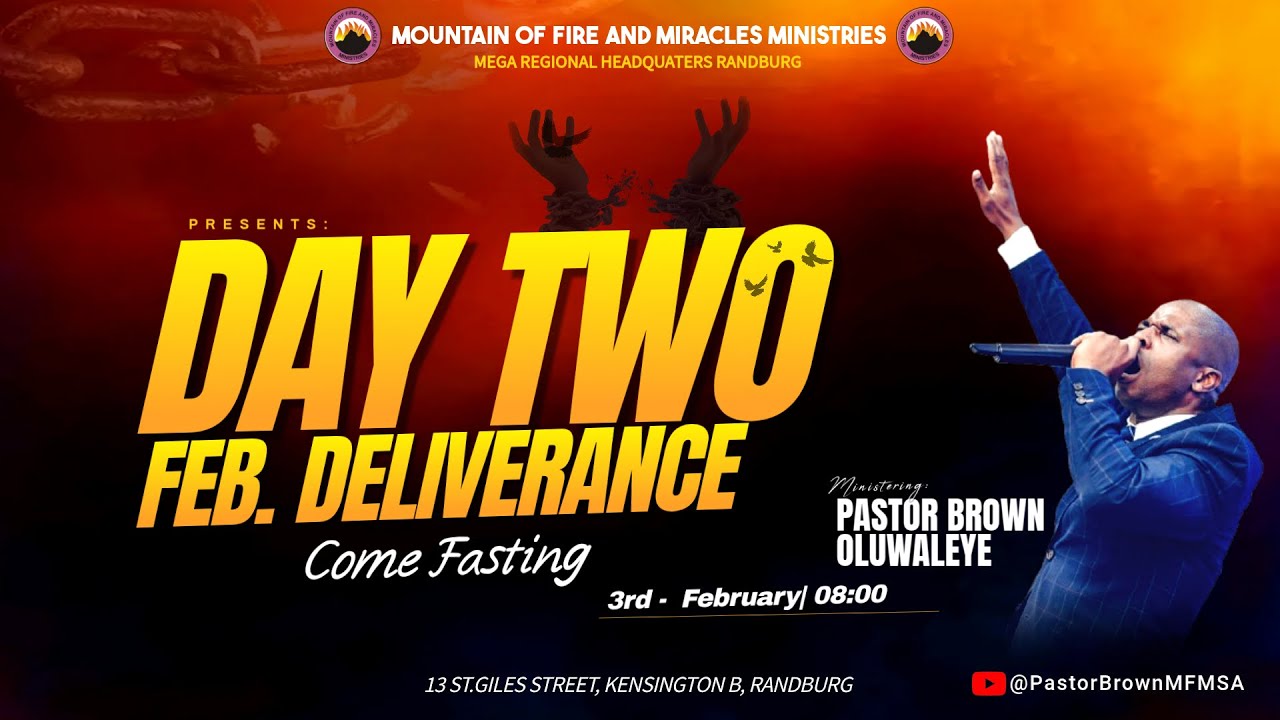 MFM RANDBURG DAY2 DELIVERANCE SERVICE (03FEBRUARY 2026)