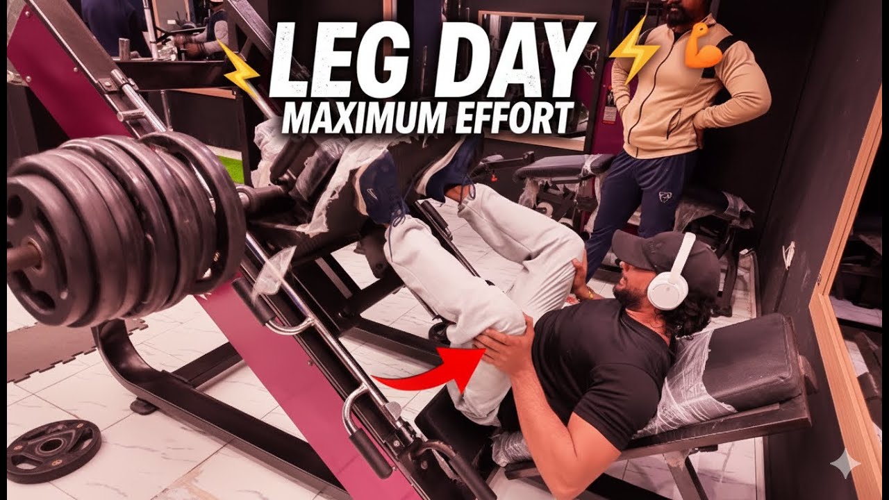 Legs Day  01 Bulk day, Do not watch if you skip leg day