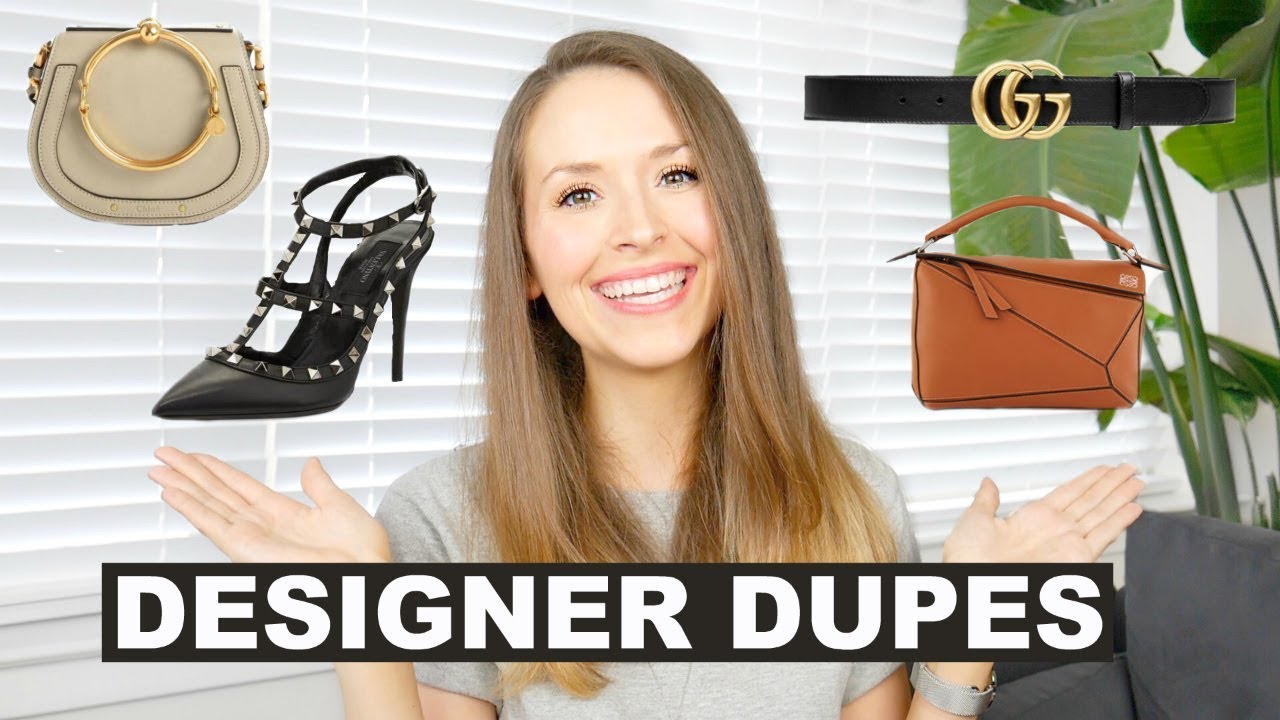 DESIGNER DUPES FROM AMAZON ✨ Chloe, Gucci, Valentino, Chanel, Loewe