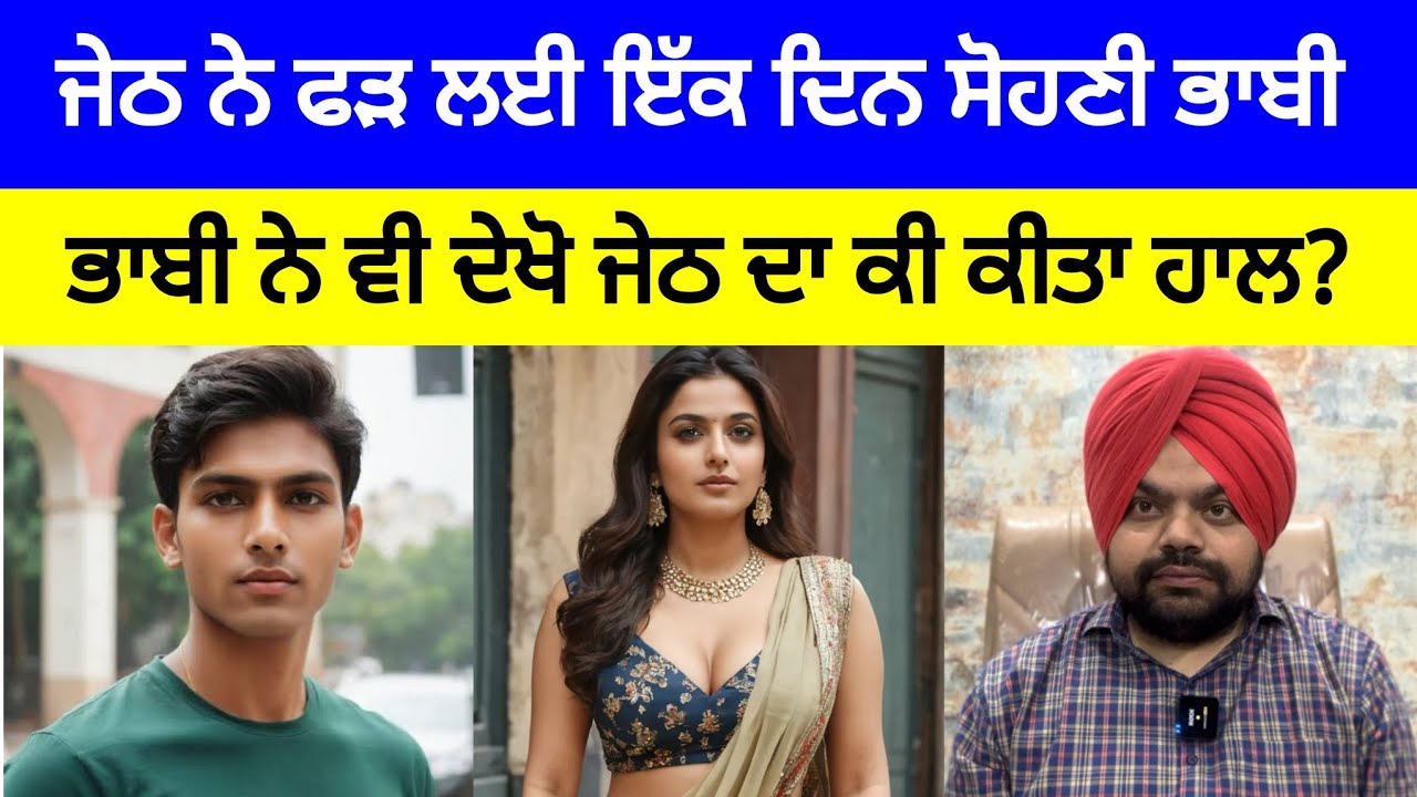 ਨਿੱਕੇ ਭਰਾ ਦੀ ਗੈਰਹਾਜ਼ਰੀ ਵਿੱਚ ਜੇਠ ਨੇ ਫੜ ਲਈ ਭਾਬੀ ਅਤੇ ਫੇਰ? | Crime Stories in Punjabi 