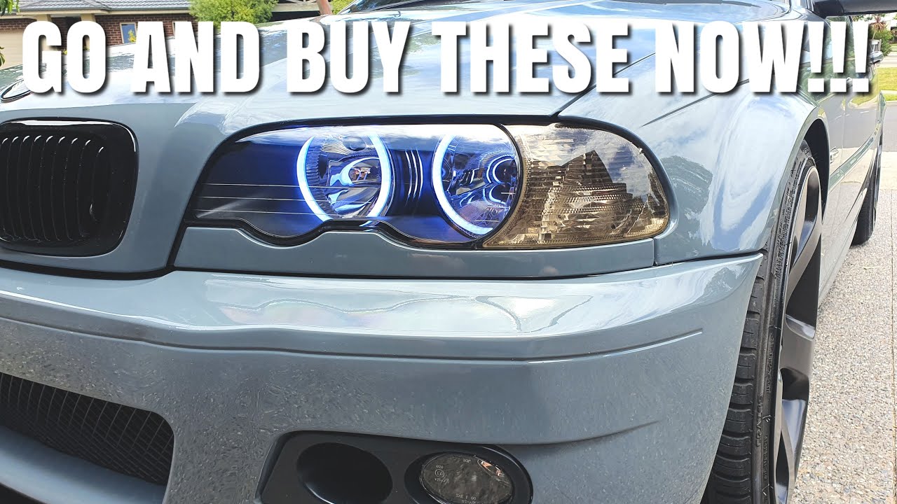 Brand New Headlight Lenses For My E46 Coupe Build!!!