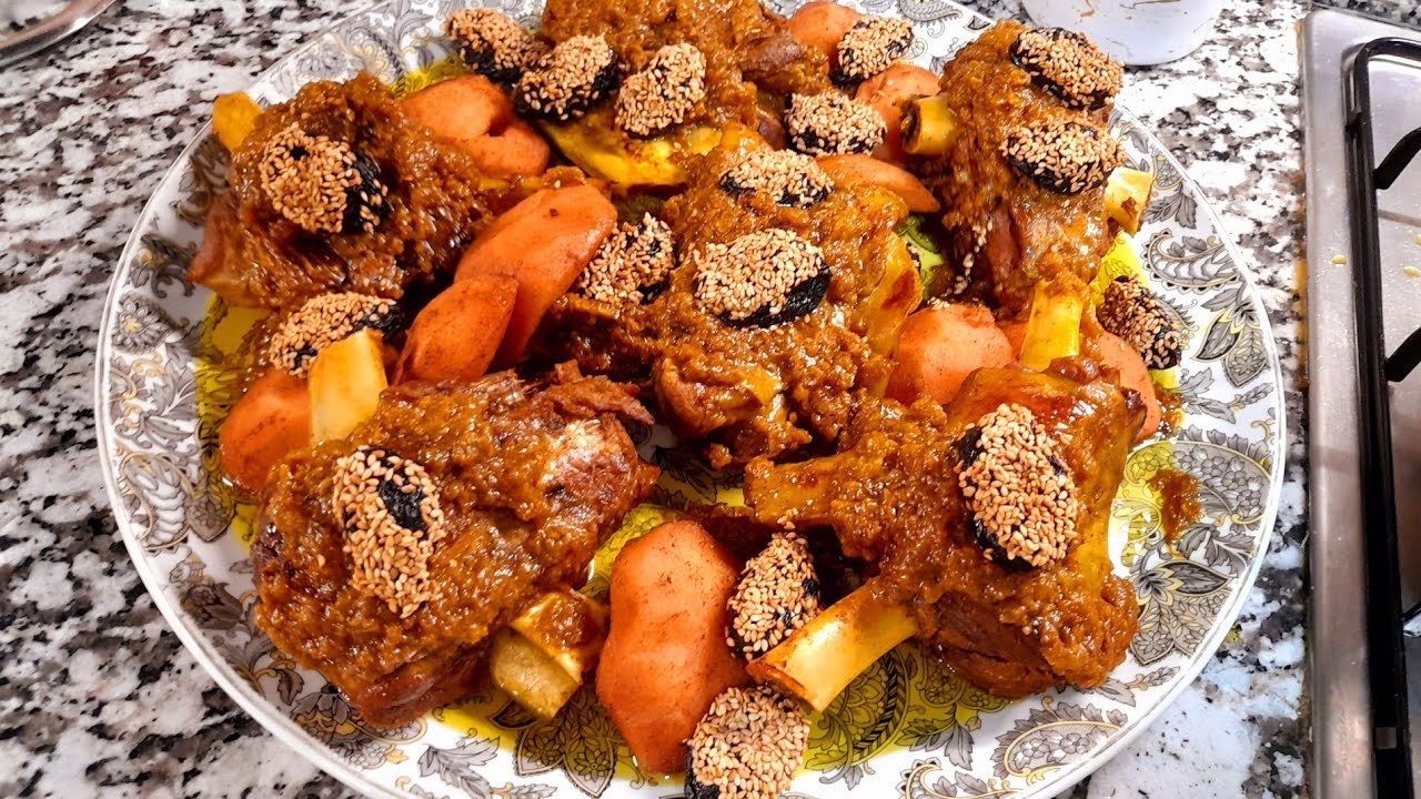 اللحم بسفرجل ولبرقوق😍معسل وروعة فالمذااق😋😋