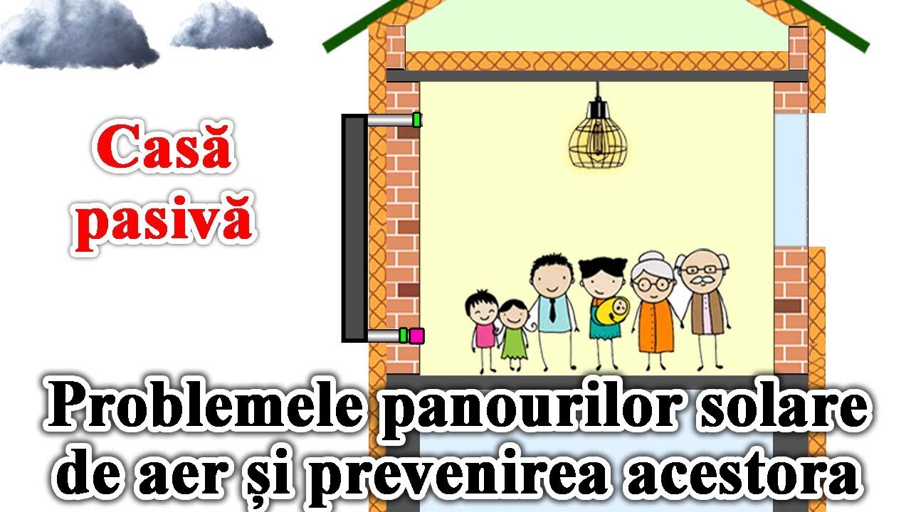 Casa pasiva – problemele panourilor solare de aer si prevenirea acestora