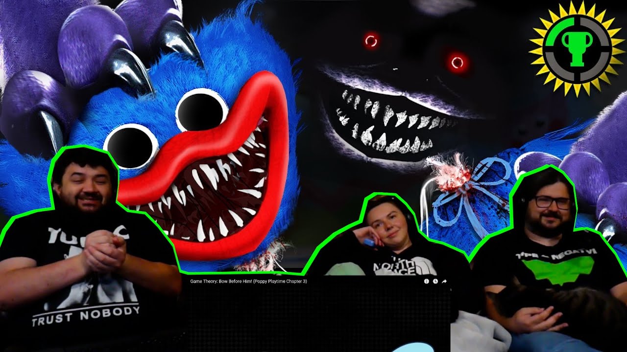 Game Theory: Bow Before Him! (Poppy Playtime Chapter 3) - @The Game Theorists | RENEGADES REACT