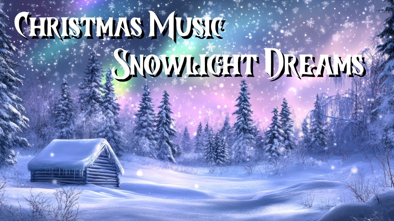 Snowlight Dreams ❄️ Chill House Christmas Song | Cozy Holiday Fire Ambience