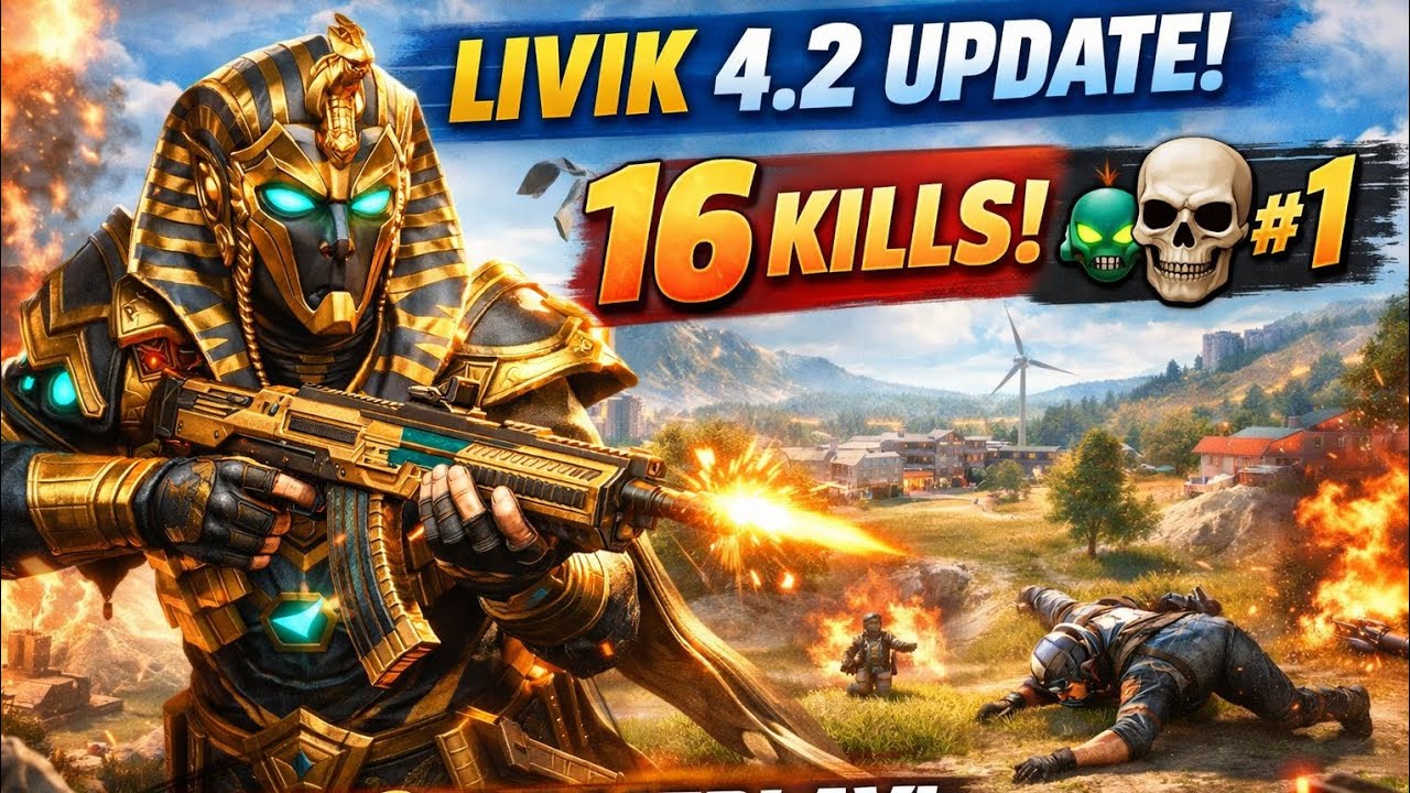 INSANE 16 KILLS 😈 | Livik Rush Gameplay | PUBG 4.2 Update#PUBGMobile#PUBG#PUBGGameplay#PUBGHighlight