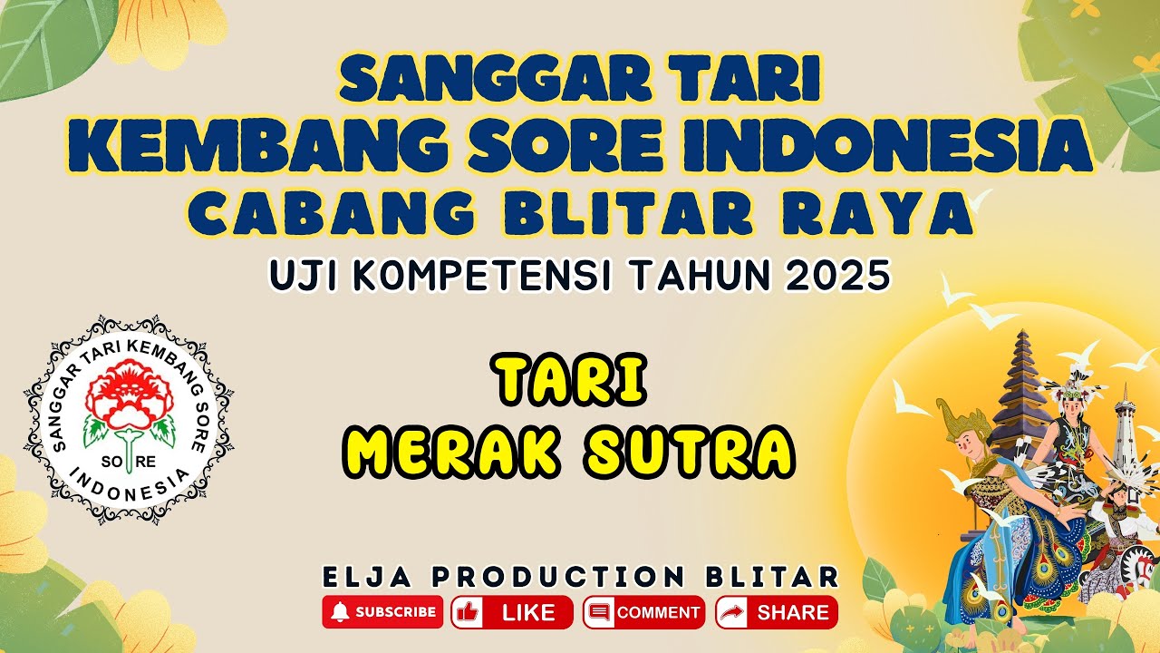 TARI MERAK SUTRA - SANGGAR TARI KEMBANG SORE INDONESIA
