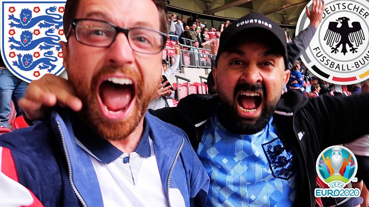 ENGLAND vs GERMANY: EURO 2020 LAST 16 - MATCH VLOG