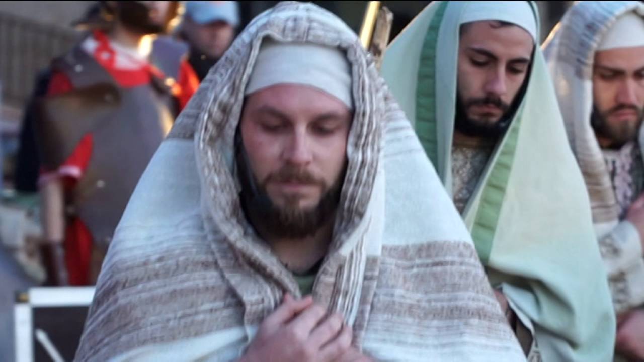 La Via Crucis Vivente - parte 1^