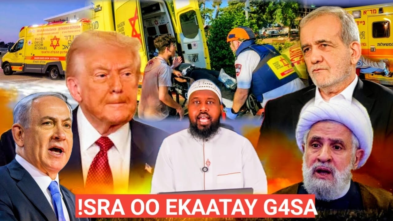 !SRA OO HOLCAYSA SAAKA : TRUMP OO CUDUR LAGU ARKAY XILI DAGAAL; SAFARADII SUCUUDIGA USA OO LA DUMI