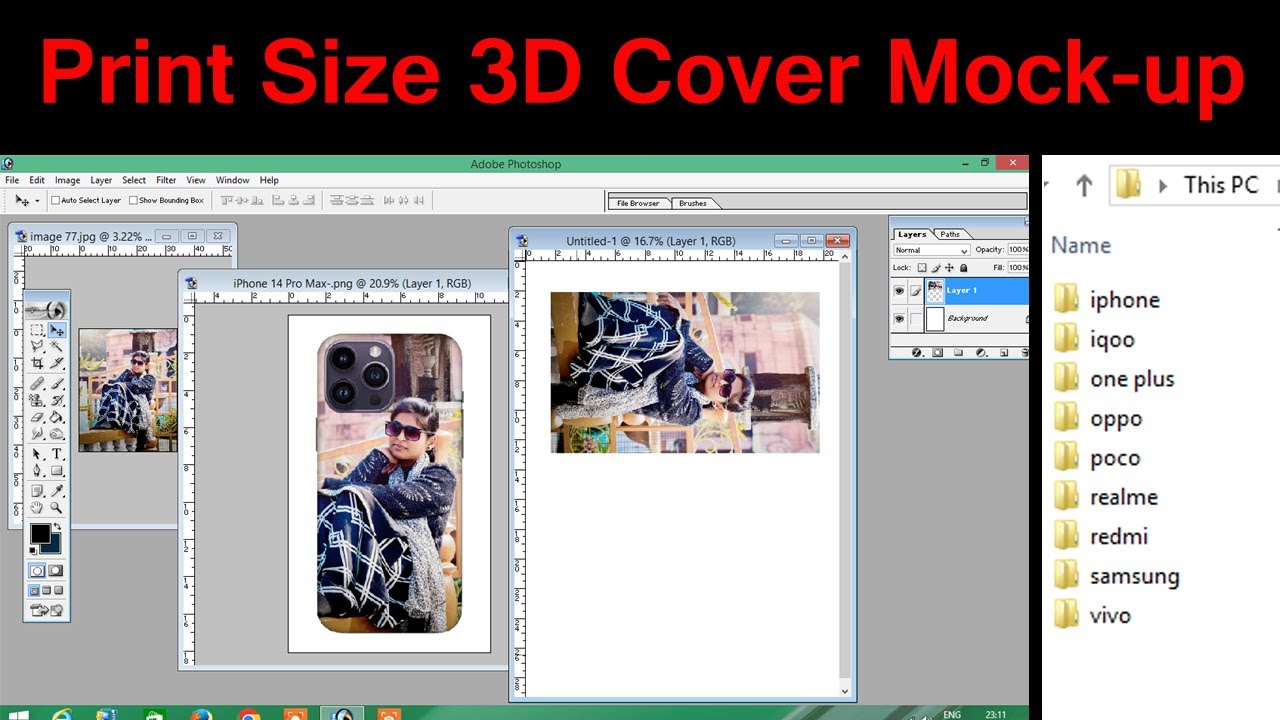 Print Size 3d cover mockup [+917005701992]