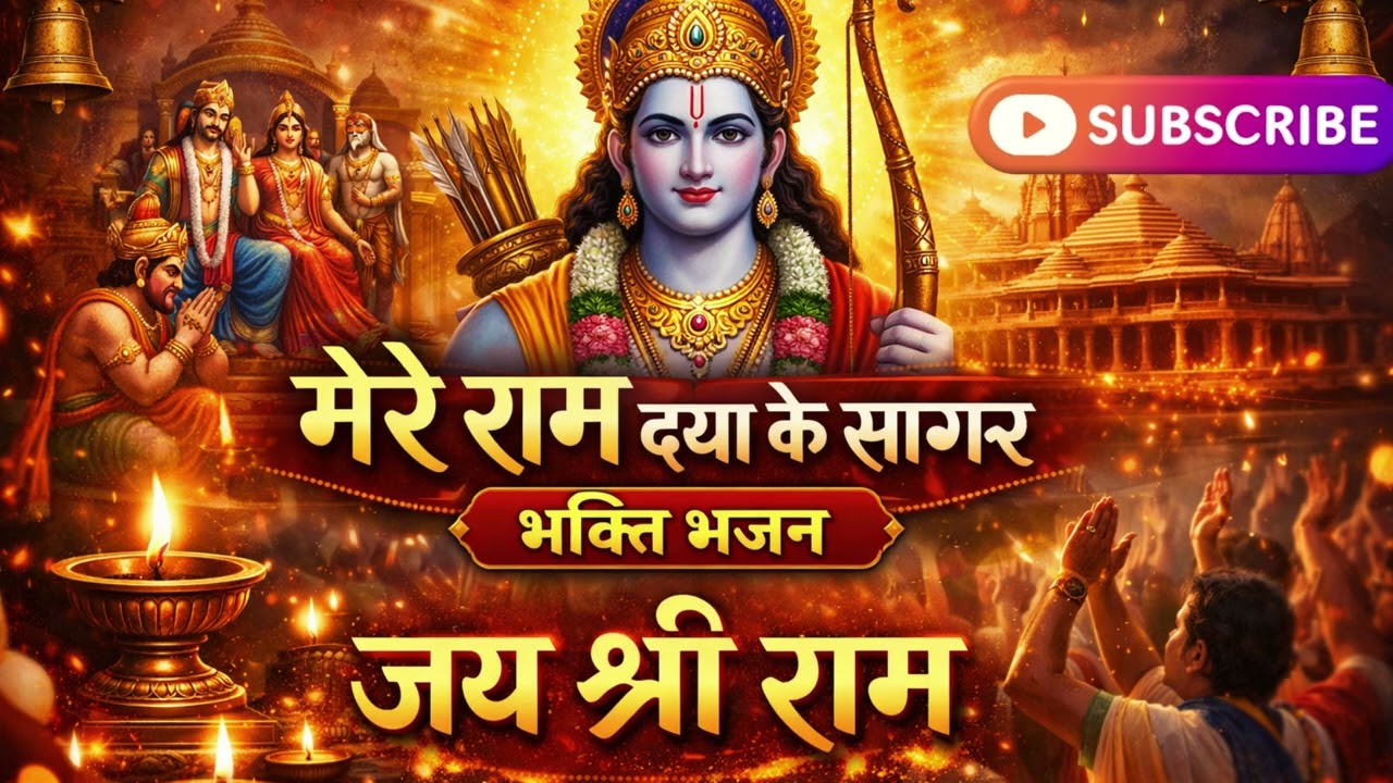 मेरे राम दया के सागर | Superhit Ram Bhajan 2026 | Jai Shri Ram Bhakti Song #rambhajan #jaishriram