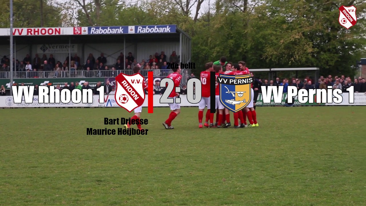 vv Rhoon 1 Kampioen seizoen 2016-2017