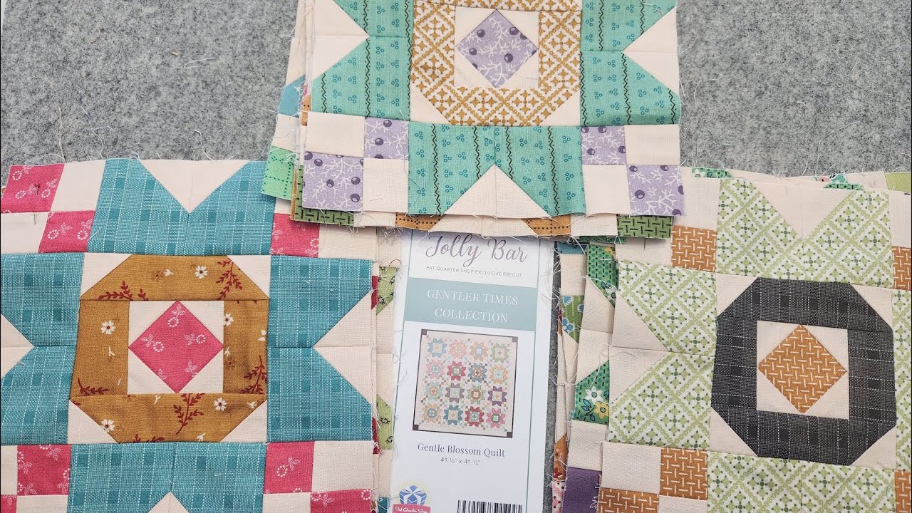 Gentle Blossom  Quilt Part 1
