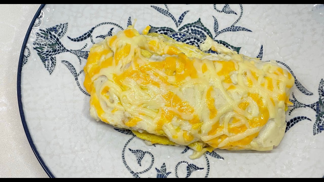 TORTILLAS RELLENAS DE MERLUZA Y GAMBAS