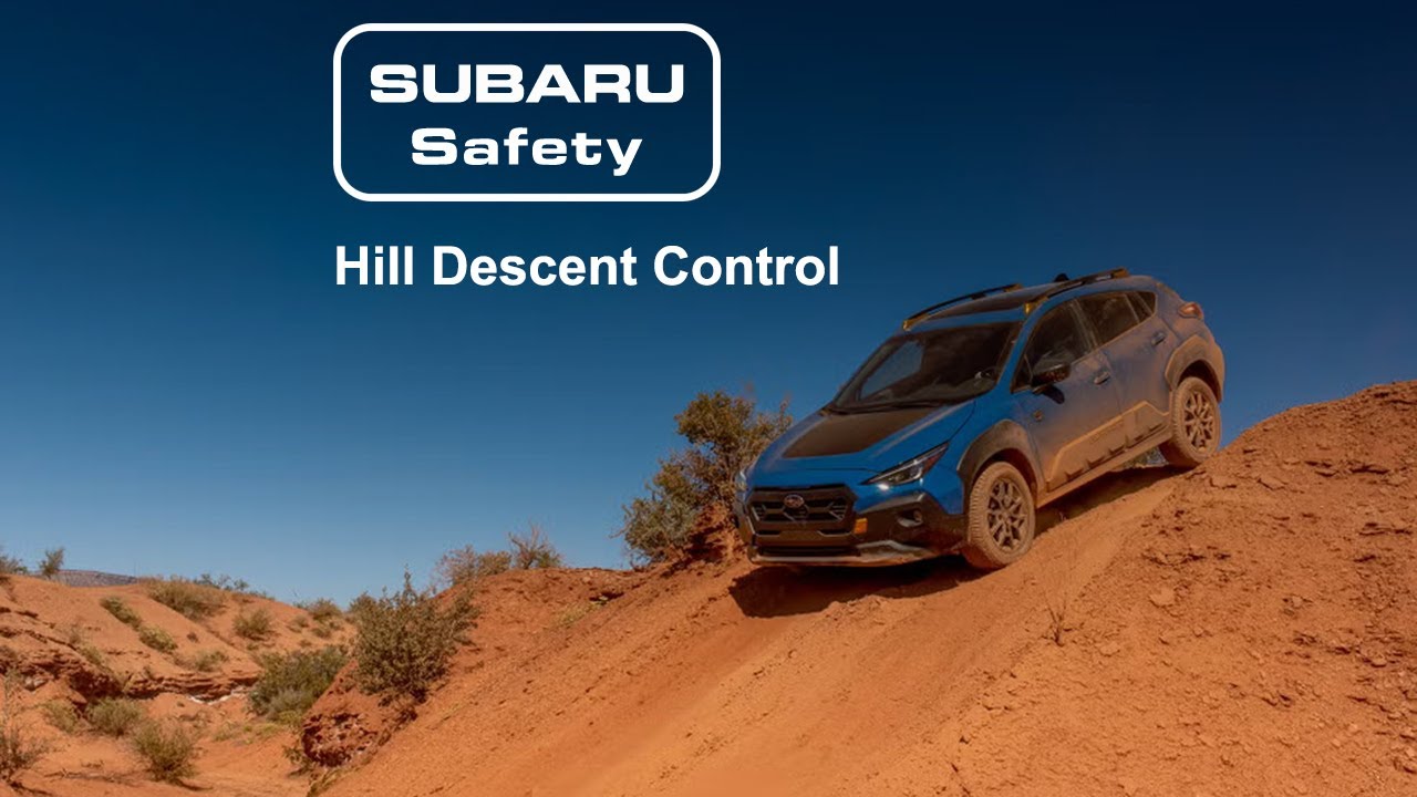 Subaru Safety Features - X MODE with Hill Descent Control
