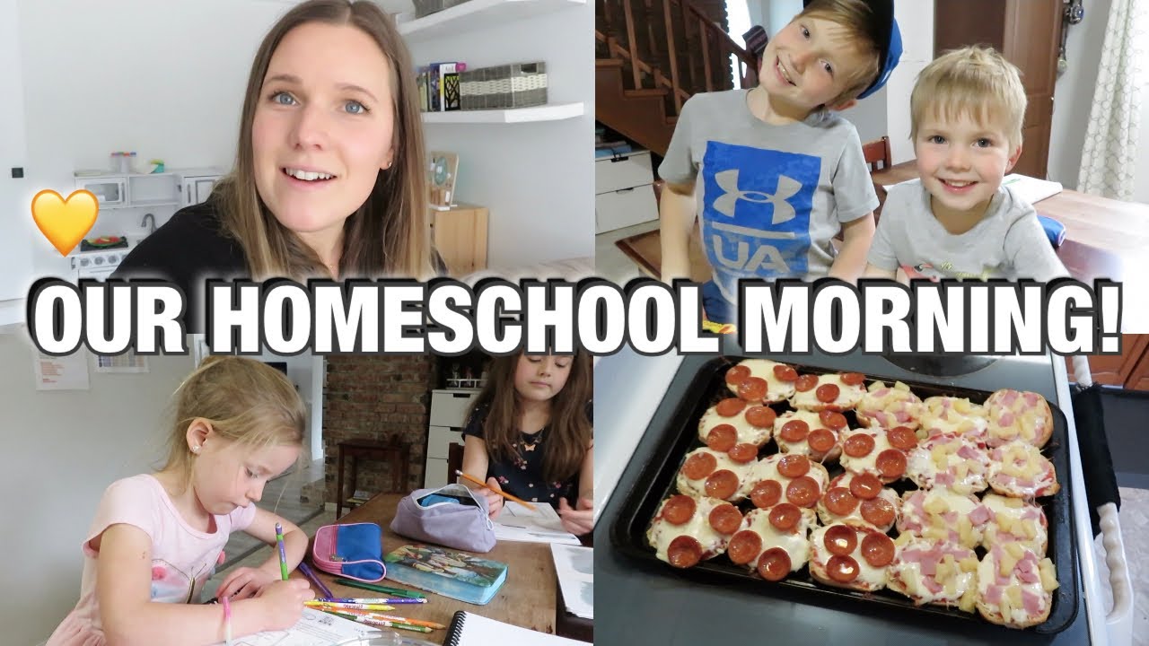 DAY IN THE LIFE! | REAL-TIME HOMESCHOOL MORNING WITH OUR FAMILY
