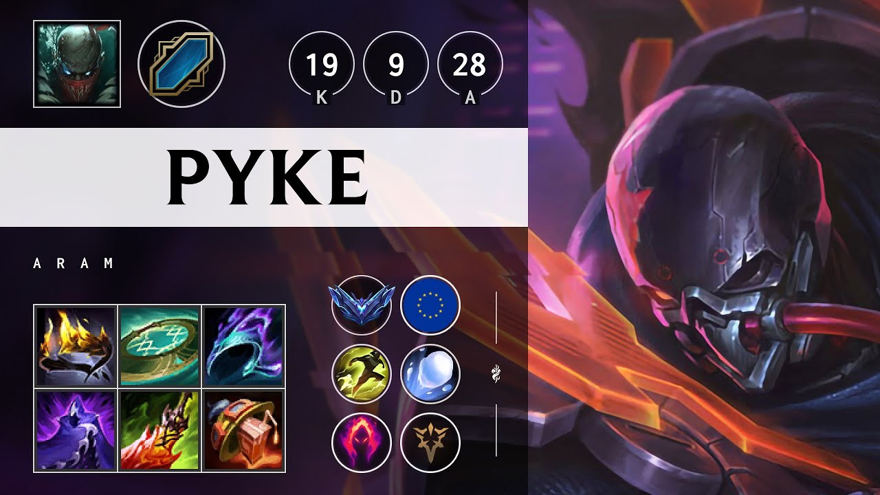 Pyke ARAM - EUW Diamond Patch 25.18