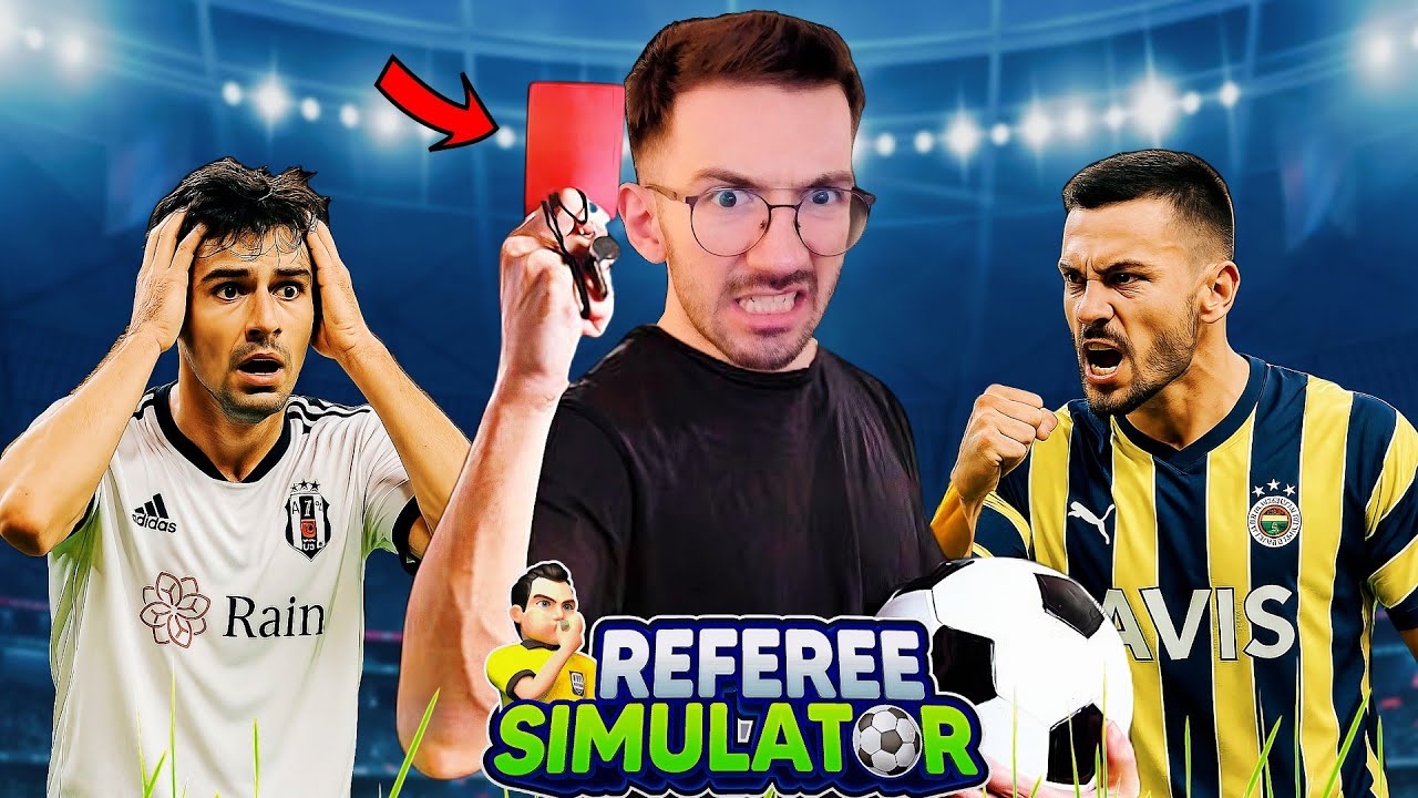 TÜRKİYE'DE FUTBOL HAKEMİ OLMAK !! ( Referee Simulatör )