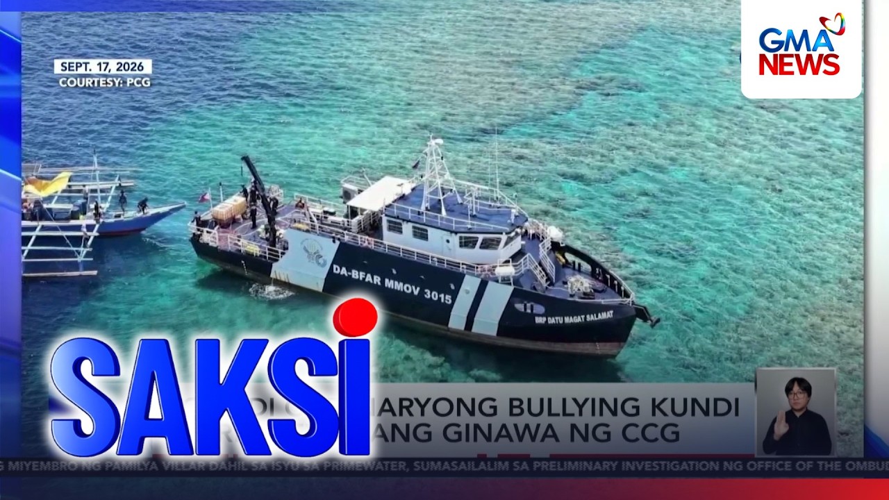 China Coast Guard vessel rams BFAR ship | Saksi