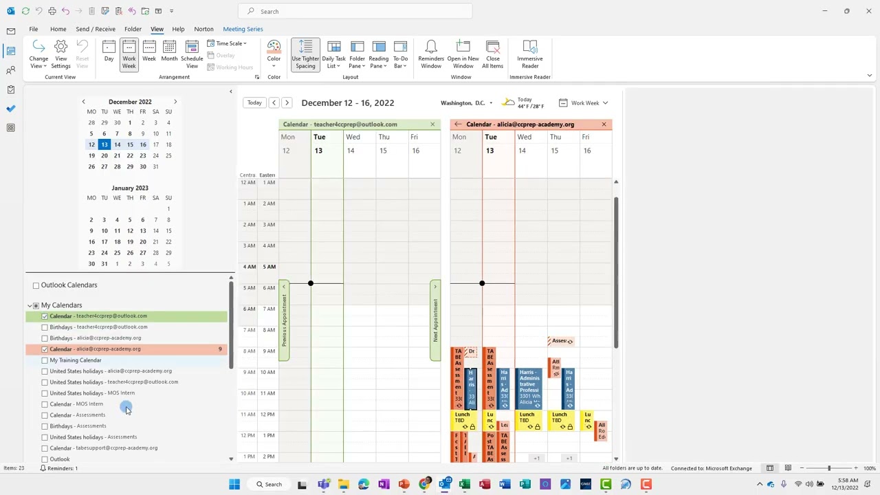 CREATE and Manage Calendars Part 2