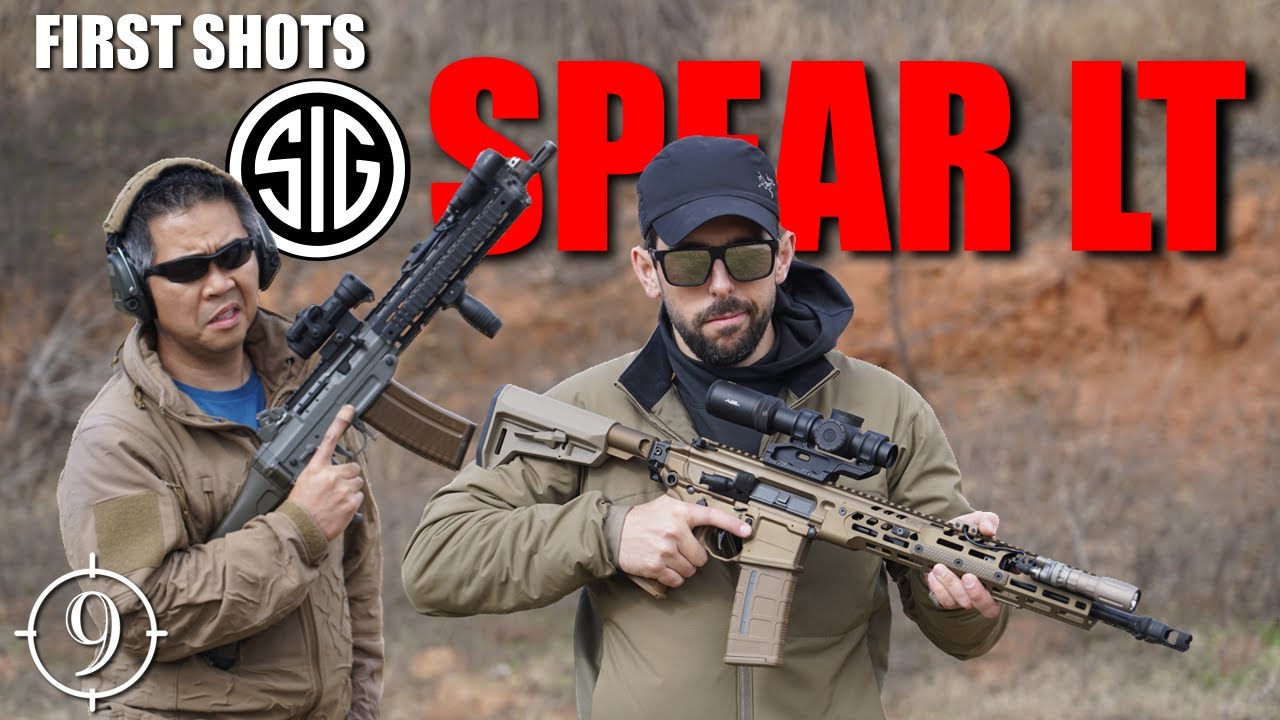 First Shots on a Sig Spear LT - Henry Mad Josh Got the 