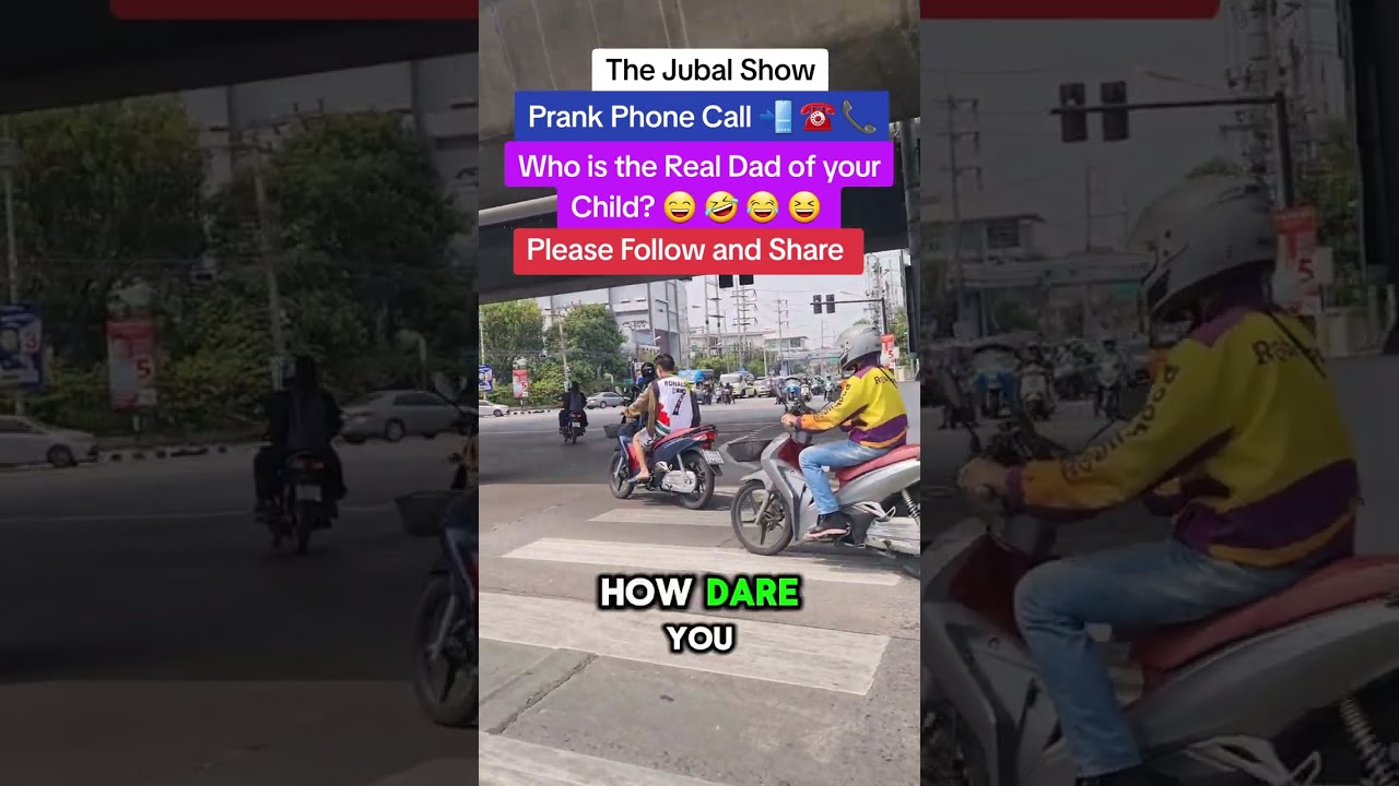 😳📞 “WHO IS THE REAL DAD?!” | Shocking Question Turns Into Chaos – Jubal Show Prank 😂🔥