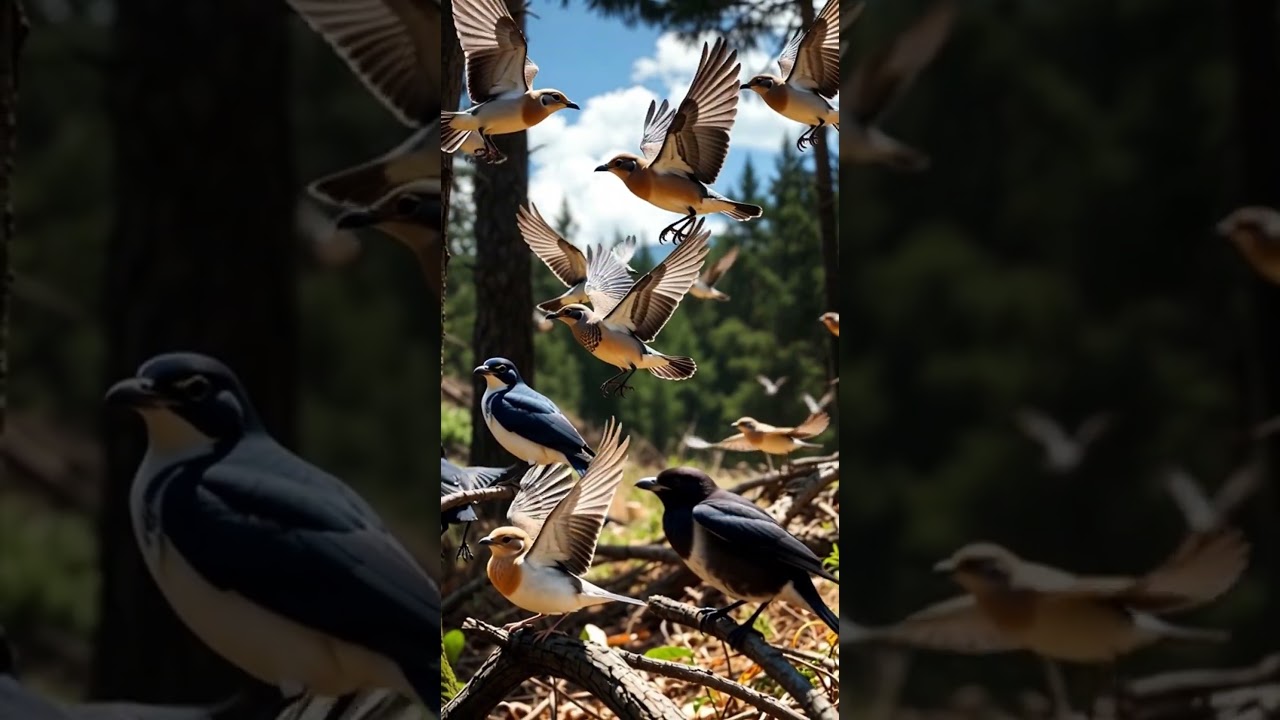 Tranquil Piano with Birds & Nature Sounds🍀🌿☘️🕊️🦋 