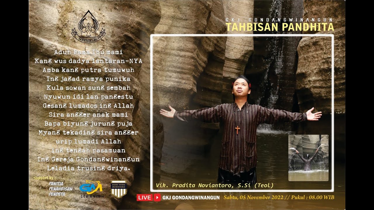TAHBISAN PANDHITA GKJ GONDANGWINANGUN, 5 November 2022