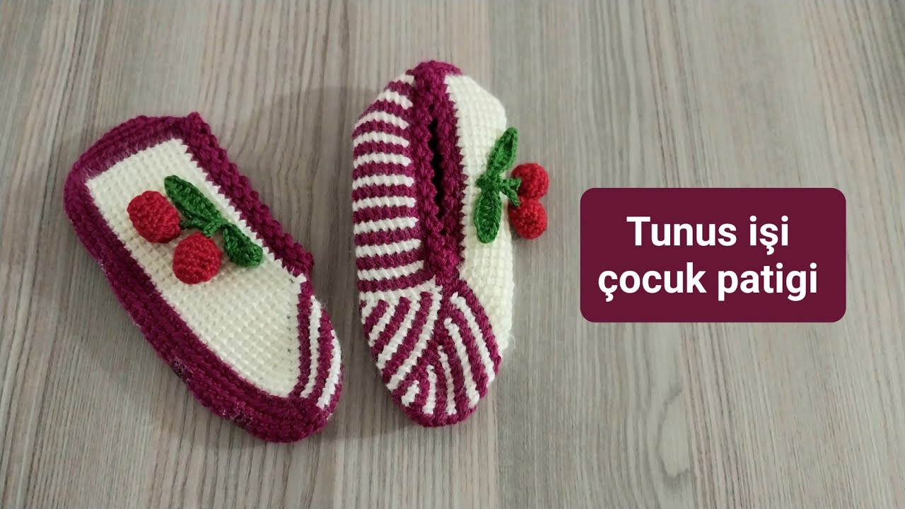 Tunus İşi Kirazlı Çocuk Patigi