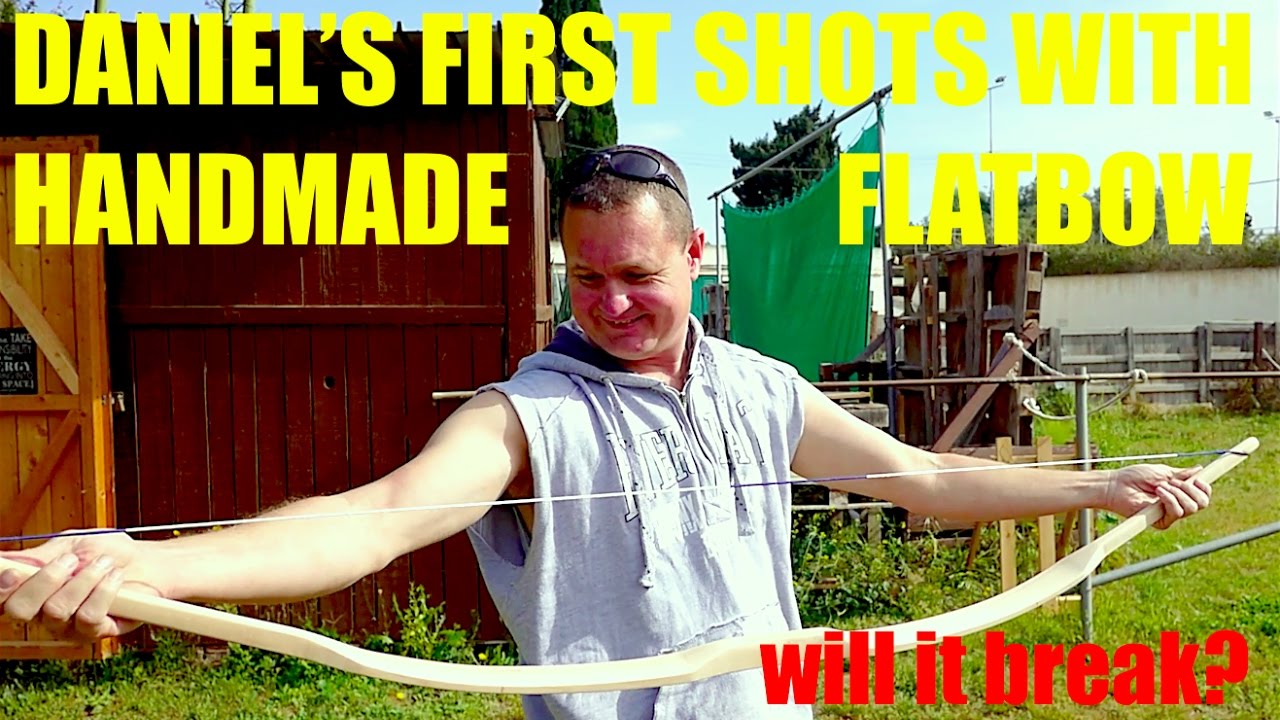 First Shots with handmade Mollegabet Bow at Malta Archery