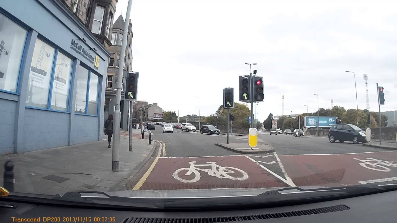 Audi a6 pulls out then slams on brakes!