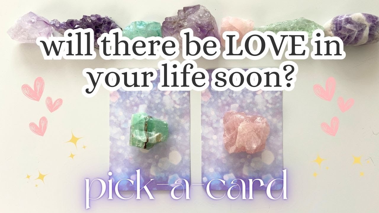 💗Will there be LOVE in your life soon? 🩷👩‍❤️‍👩💖 Pick-a-card tarot reading