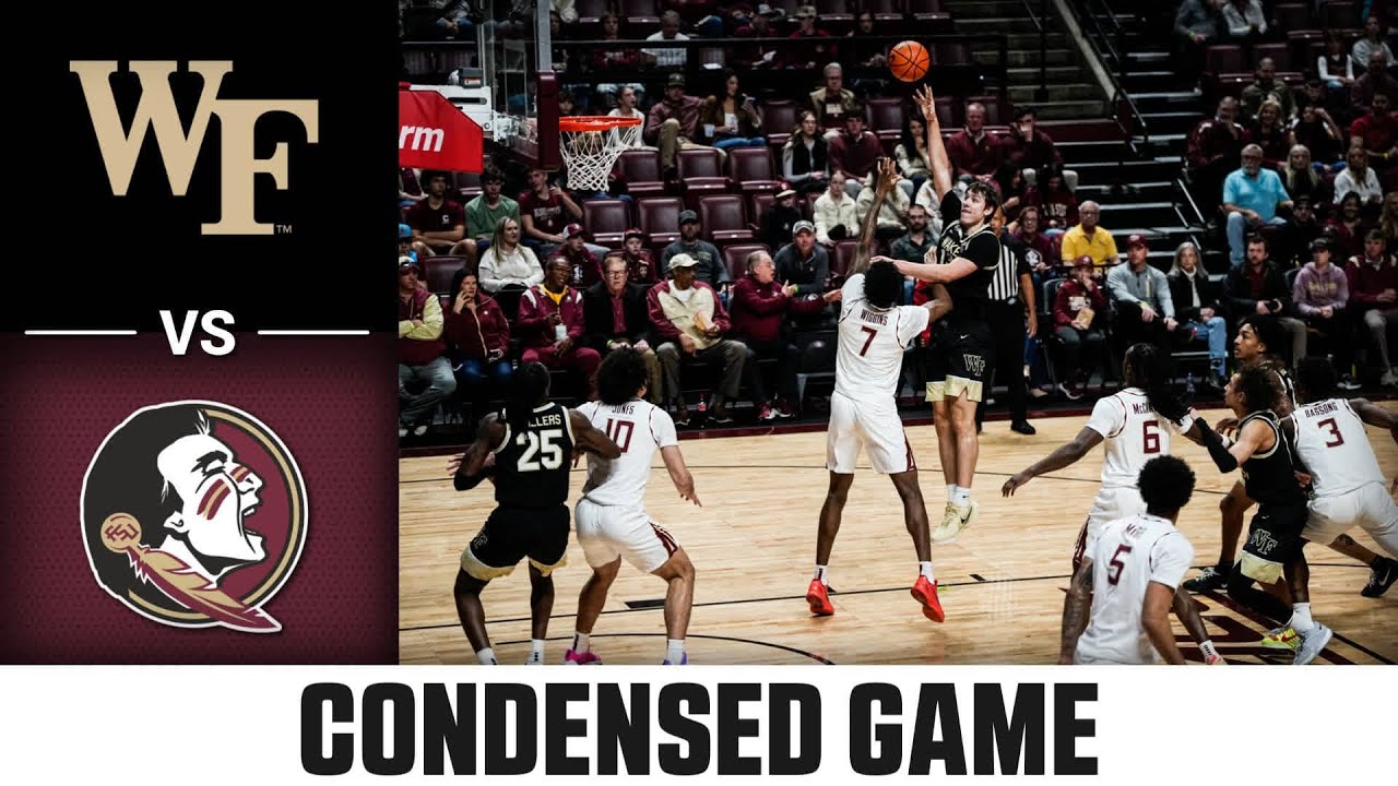 Wake Forest vs. Florida State Condensed Game | 2025-26 ACC Men's Basketball
