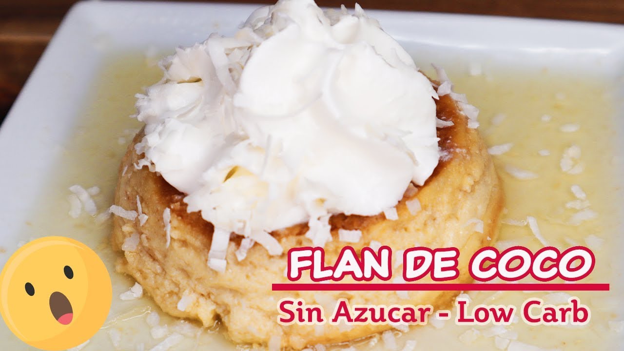 Flan Cetogenico (keto, sin azucar, bajo en carbohidratos )