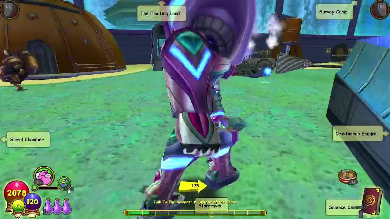 Wizard101 Storm Die=Delete WILL WE BEAT Crustacean Empire?