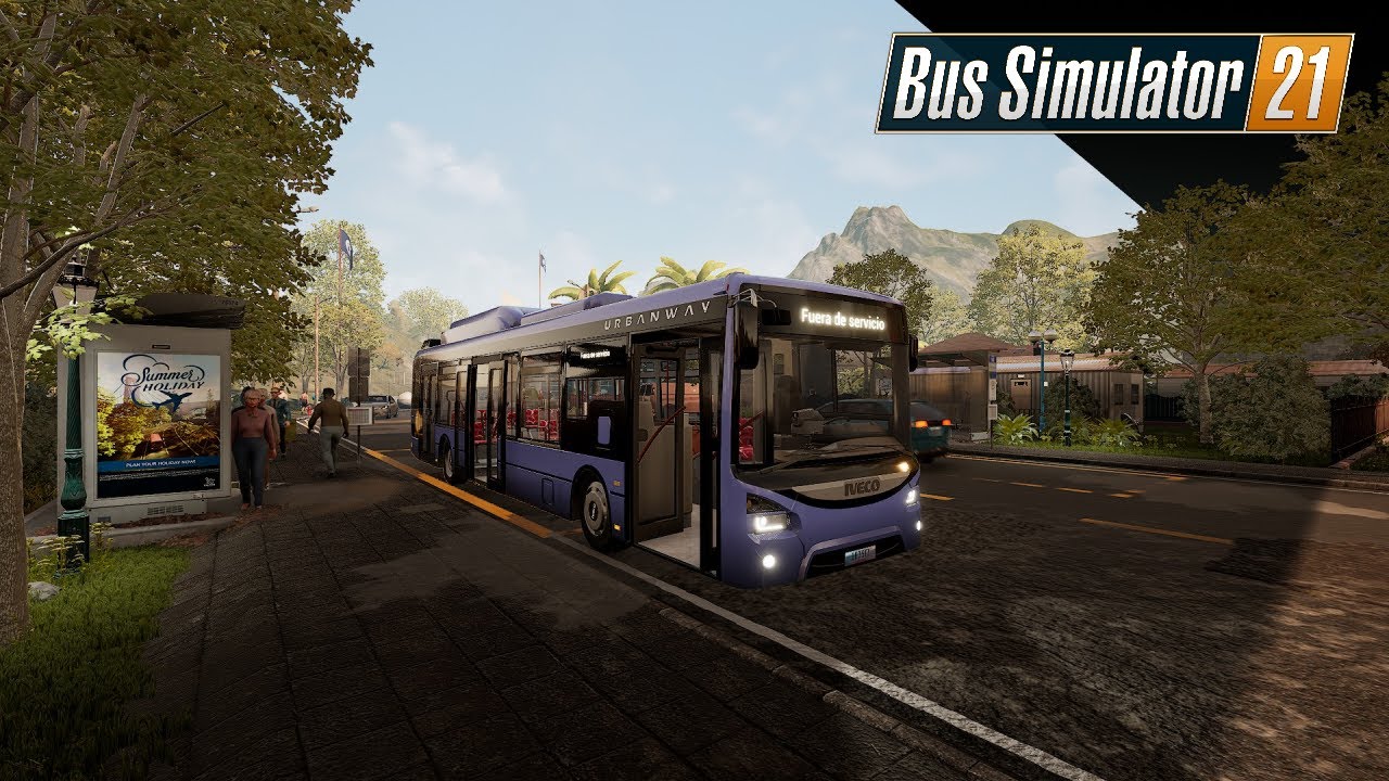 BUS SIMULATOR 21 #13 Servicio Social │Ruta con Autobús IVECO URBANWAY  GNC │BUS SIMULATOR 2021