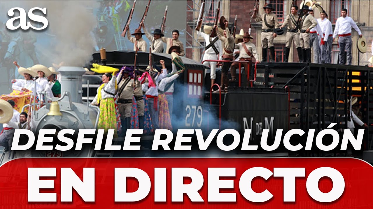 EN DIRECTO | DESFILE del 115 aniversario de la REVOLUCI&Oacute;N en CIUDAD DE M&Eacute;XICO