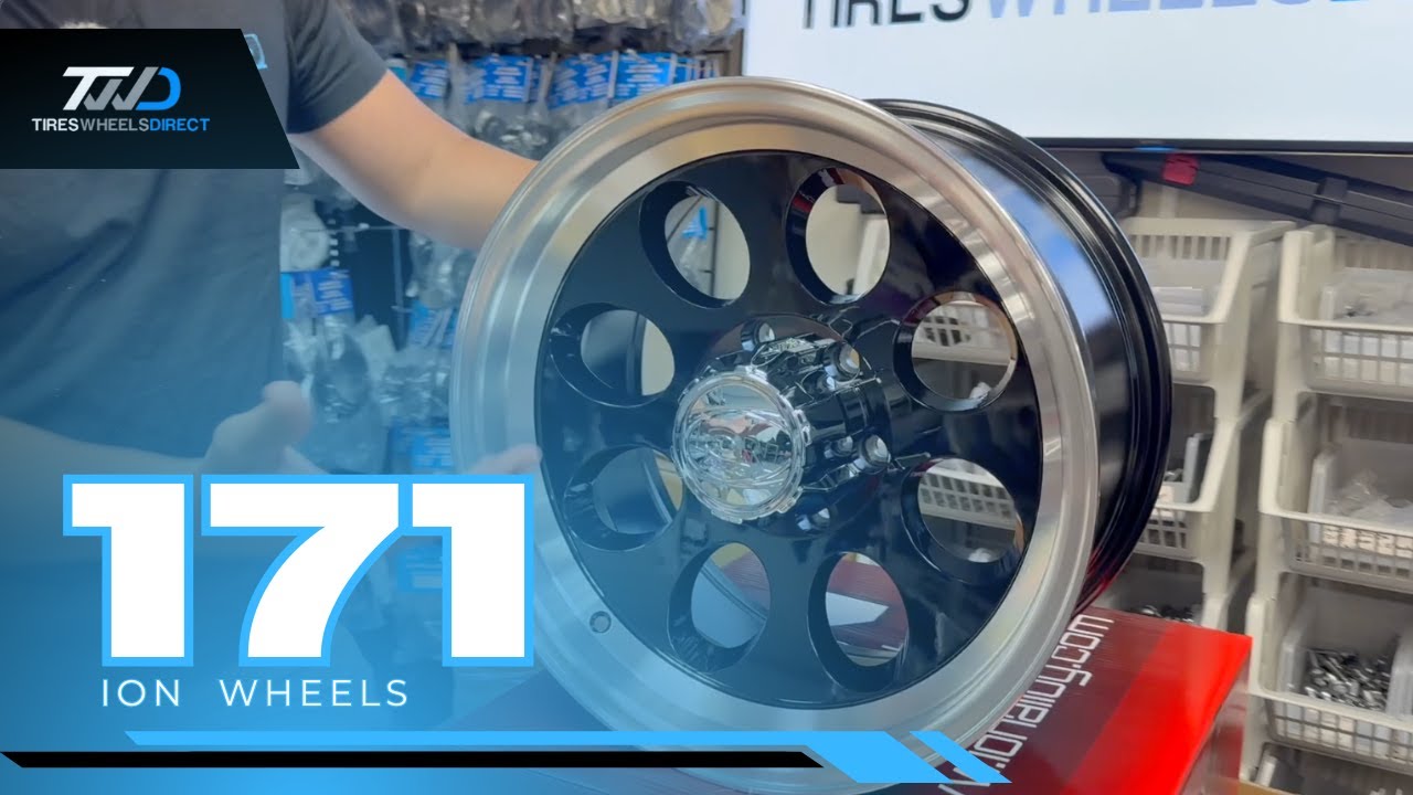 Колеса ION 171 | Классический дизайн с 8 отверстиями и проверенная долговечность