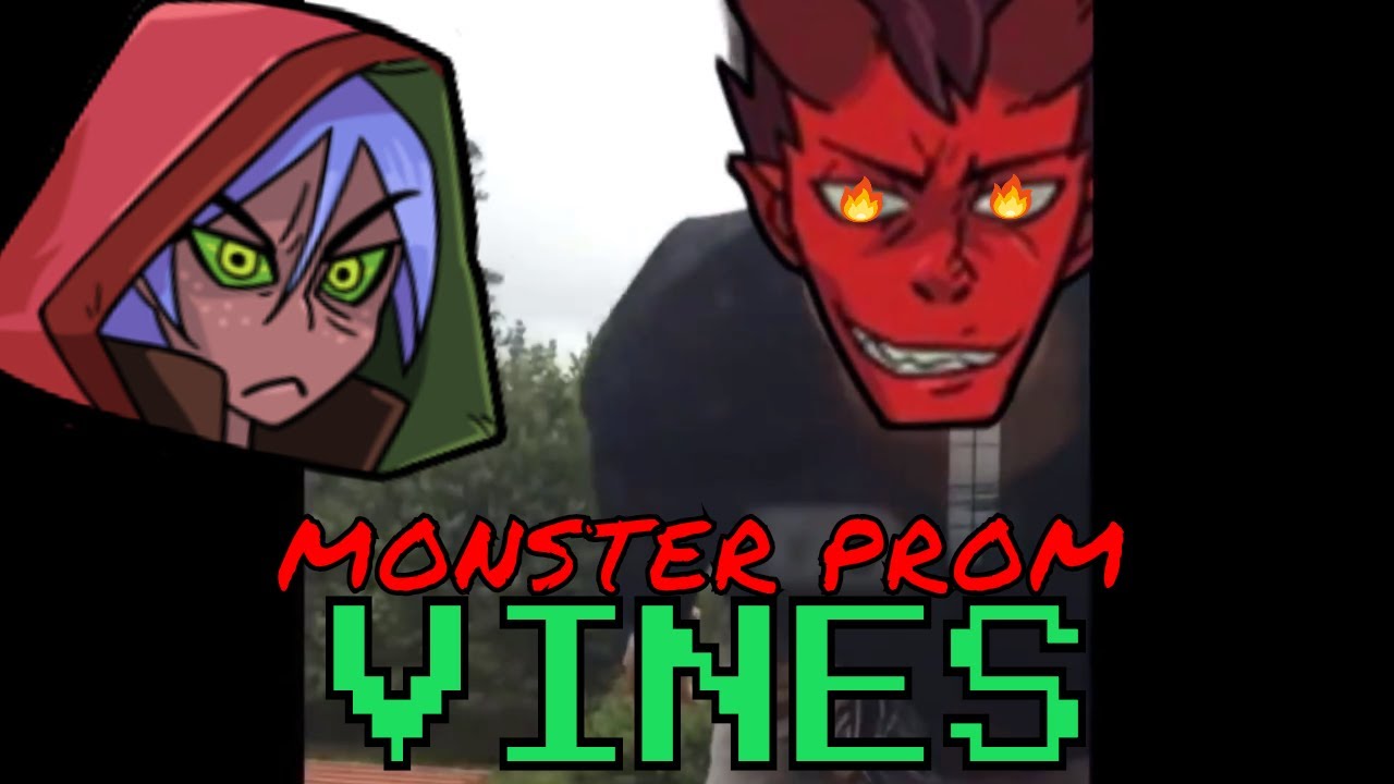 Aaravi talking smack about Damien Lavey - Monster Prom Meme