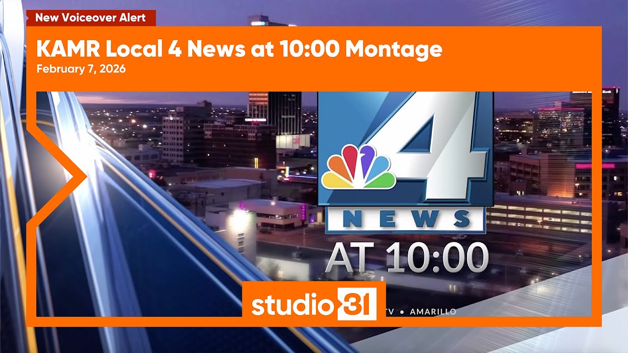 KAMR Local 4 News at 10:00 Montage, 2/7/2026 (New Voiceover)