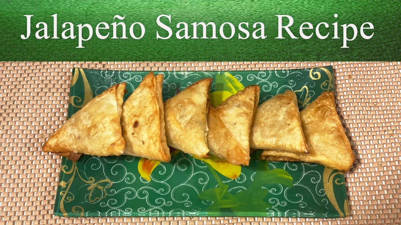 Jalapeño Samosa Recipe | URDU/HINDI | Kitchen With Ami
