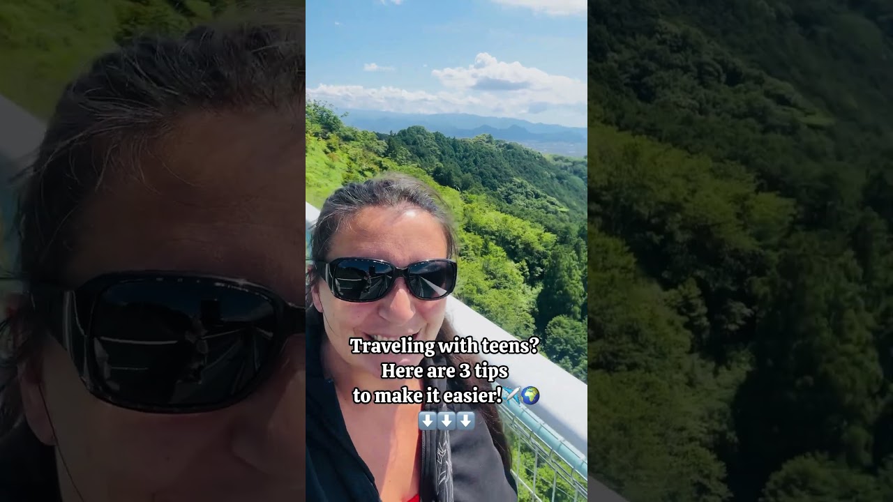 Traveling with teens? Here are 3 simple tips to make it easier! ✈️🌍