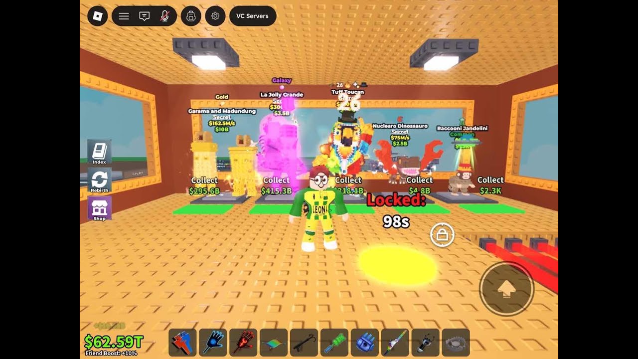 Steal a brainrot trading / Selling for robux