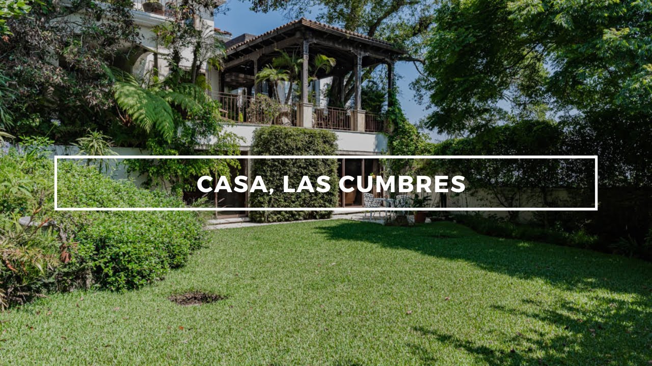 LAS CUMBRES | Casa con amplio jardín en Zona 16 | GUATEMALA