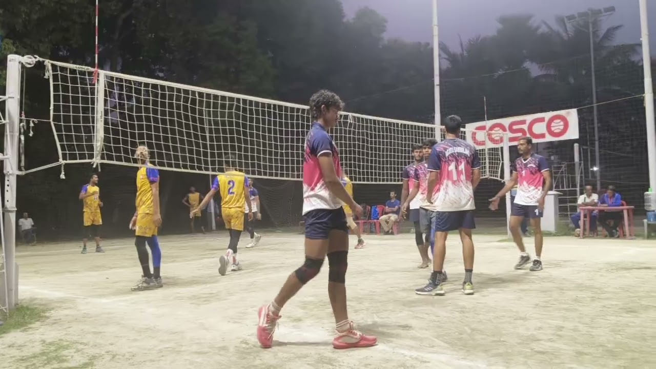 1st division volleyball match at Kolkata WBVA 