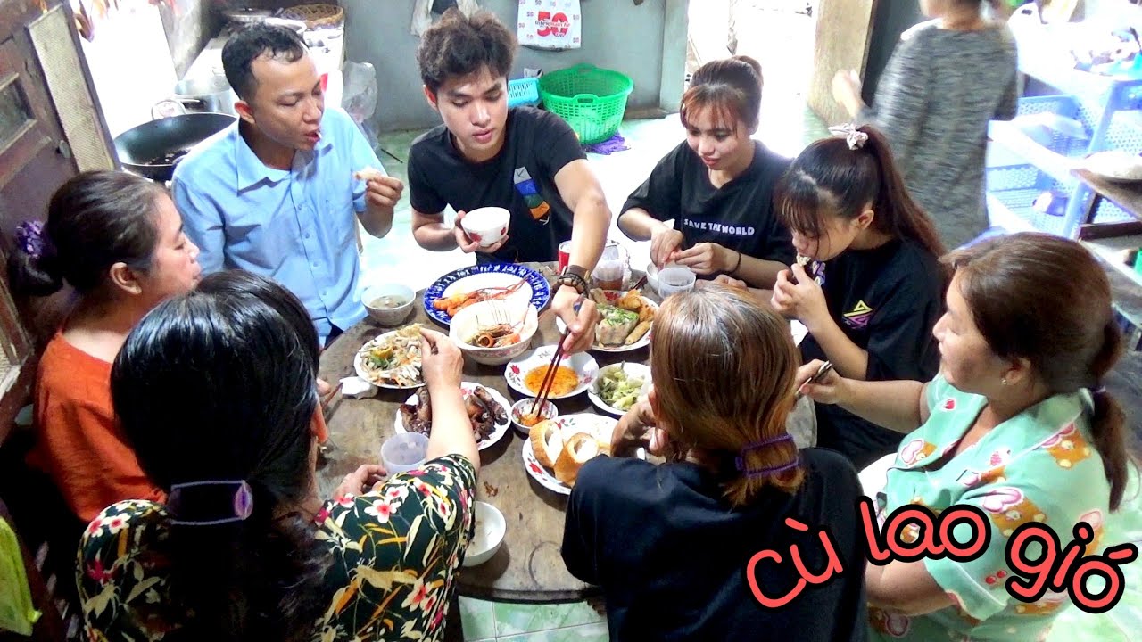 Đi Chợ Thành Triệu buổi sáng và Ngày Đám Giỗ đáng Nhớ | Cù Lao Gió #30