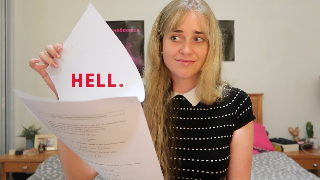 This is what a finance exam looks like at university