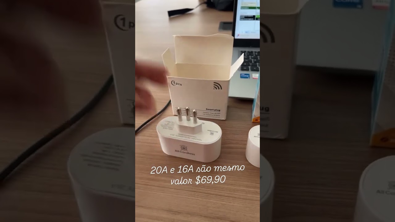 Tomada inteligente zigbee 20A/16A#automa&ccedil;&atilde;o #tomadas #zigbee